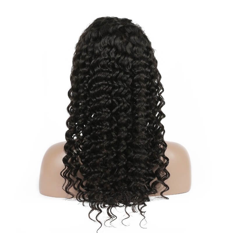 Soft As Silk Deep Wave Lace Front Human Hair Wig - Zever Hair 3