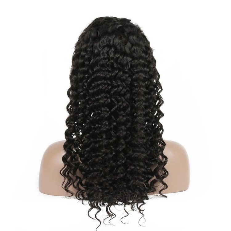 Soft As Silk Deep Wave Lace Front Human Hair Wig - Zever Hair 3