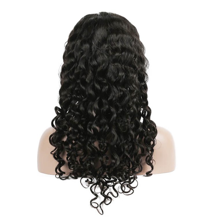Water Wave Lace Front Human Hair Wigs 10-30 Inch Smooth & Shiny - Zever Hair 3