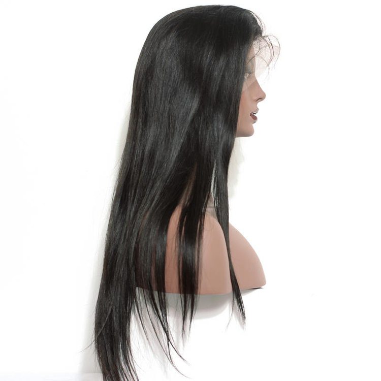 Silky Straight Full Lace Wig, 100% Human Virgin Hair Wigs 8-28 inch - Zever Hair 2