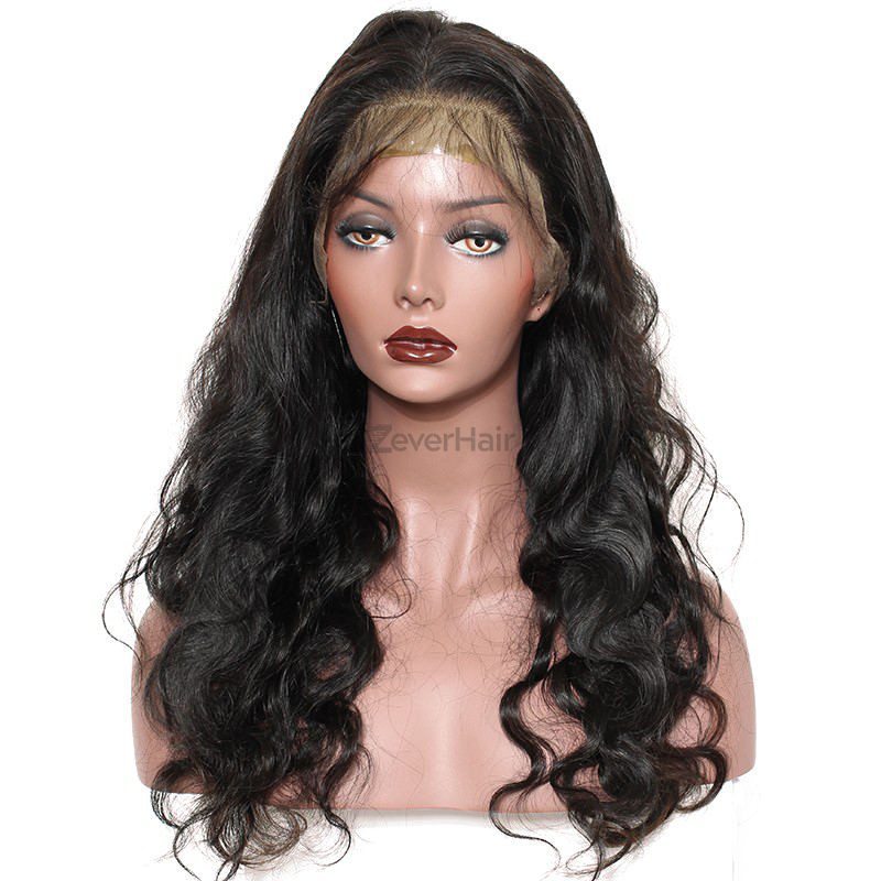 Body Wave Full Lace Human Hair Wigs With Baby Hair - Zever Hair 0