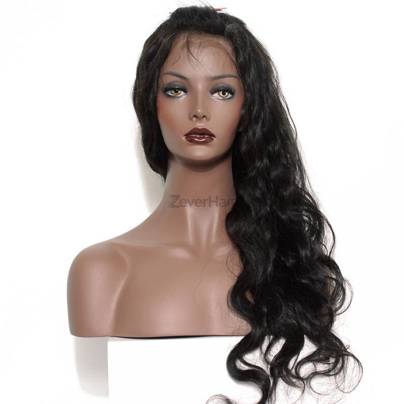 Body Wave Full Lace Human Hair Wigs With Baby Hair - Zever Hair 1