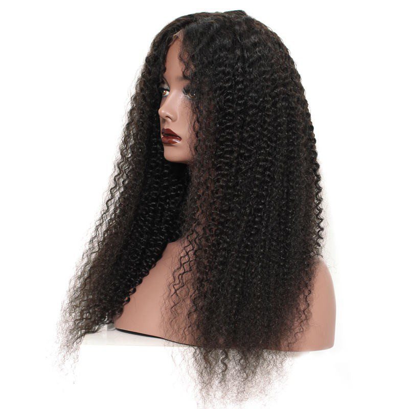Kinky Curly Full Lace Wig 100% Virgin Human Hair - Zever Hair 1