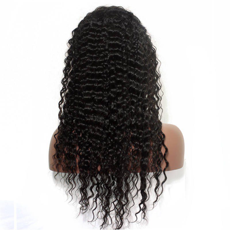 Full Lace Human Hair Water Wave Wig Smooth & Shiny - Zever Hair 1