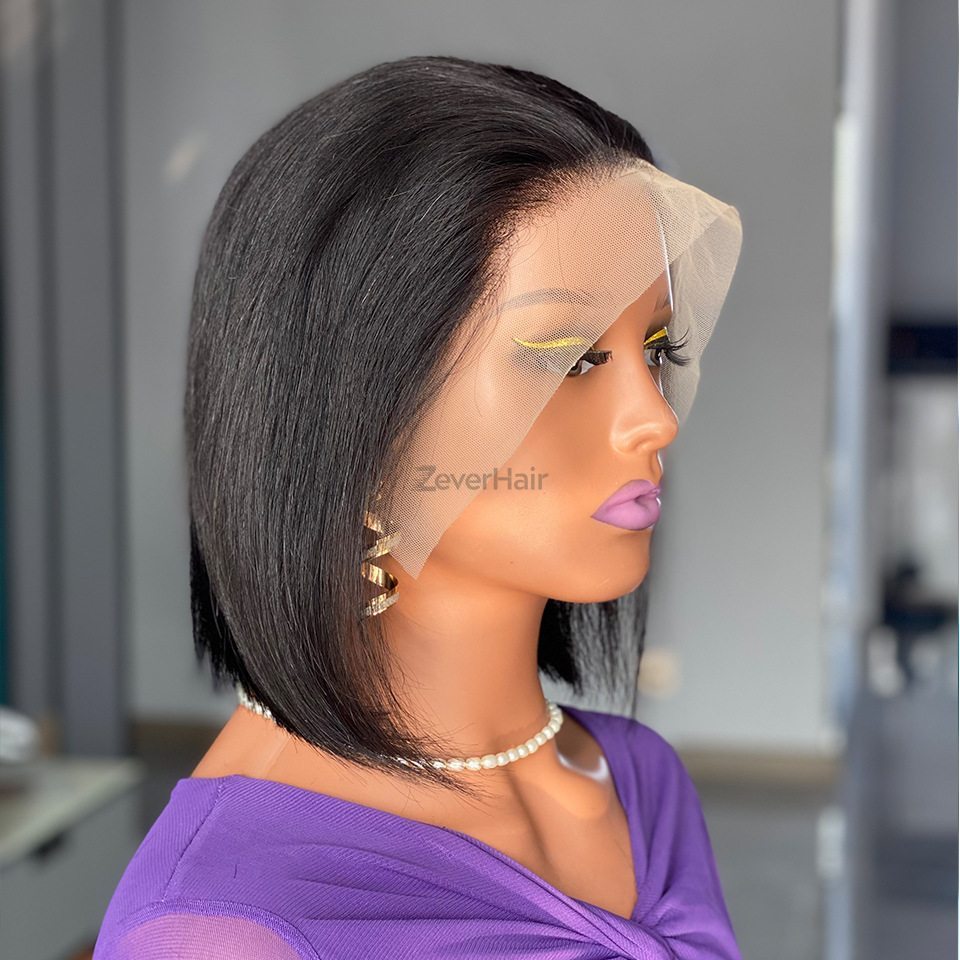Lace Human Hair Bob Wig - Zever Hair 0