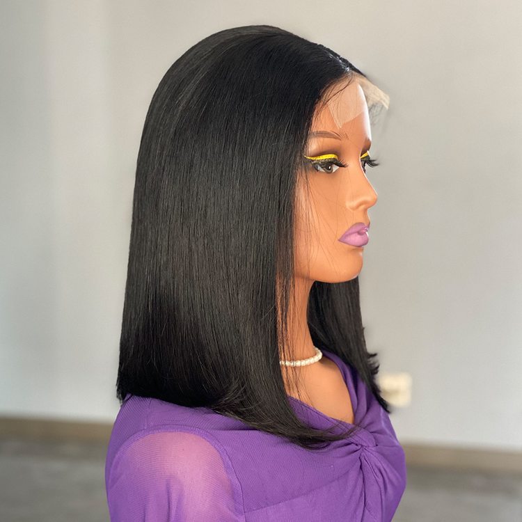 180 Density bone straight Bob Human Hair Wigs - Zever Hair 2