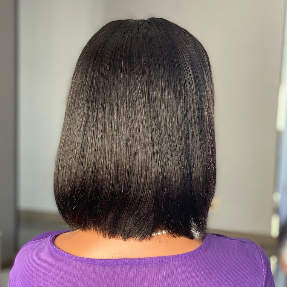 180 Density bob lace front wig human hair - Zever Hair 2