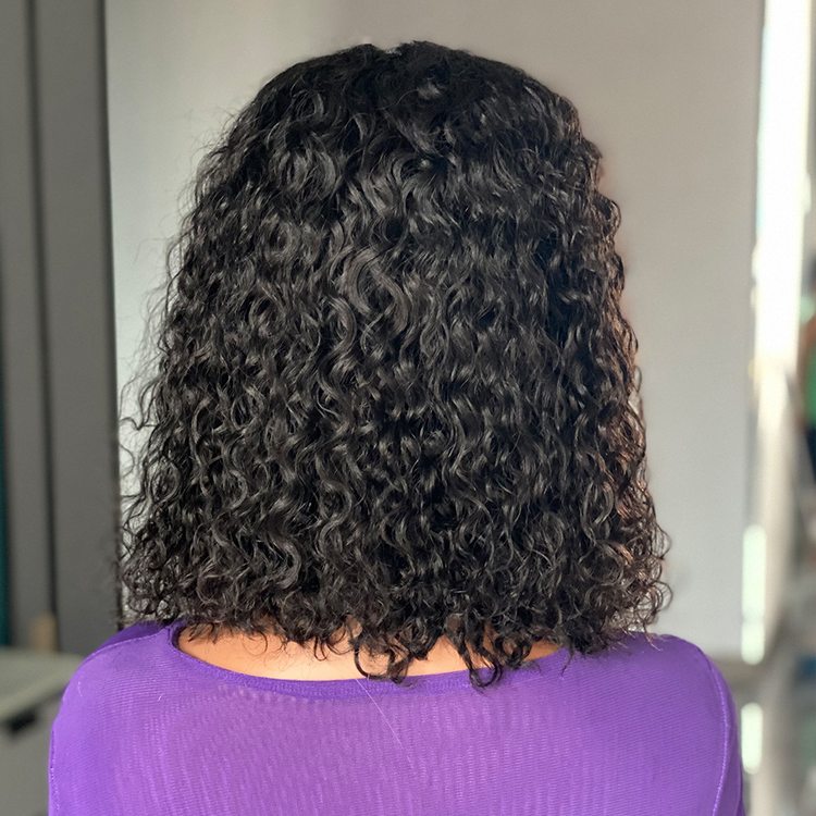 150 Density Water Wave Bob Closure Human Hair Wig - Zever Hair 3